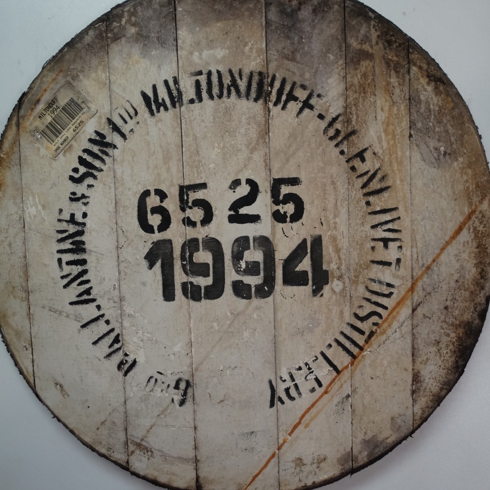 Miltonduff Fassdeckel