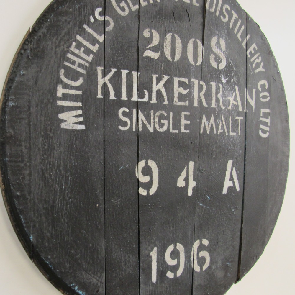 Kilkerran (Glengyle) Fassdeckel