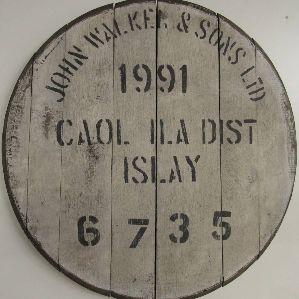 Caol Ila Fassdeckel