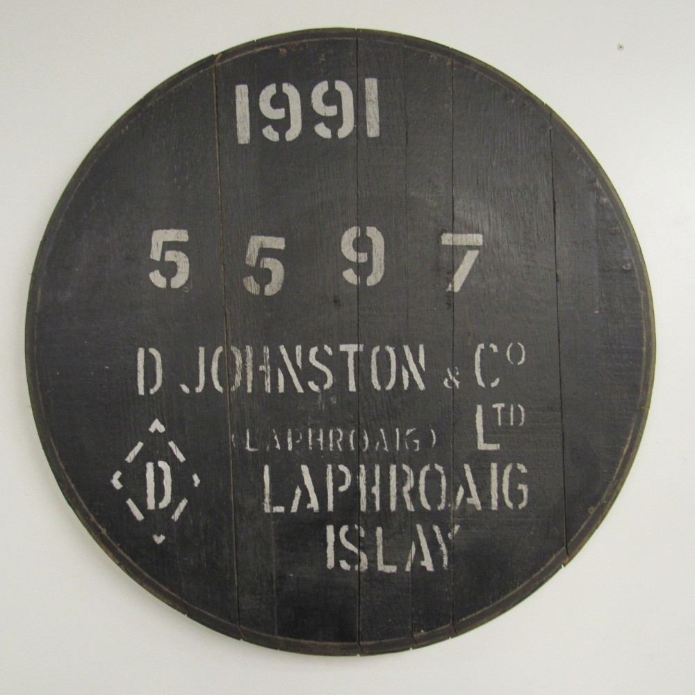 Laphroaig Fassdeckel