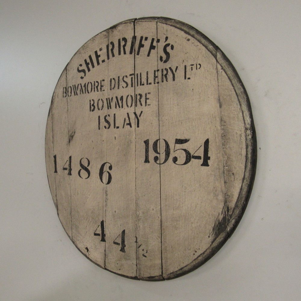 Bowmore Fassdeckel
