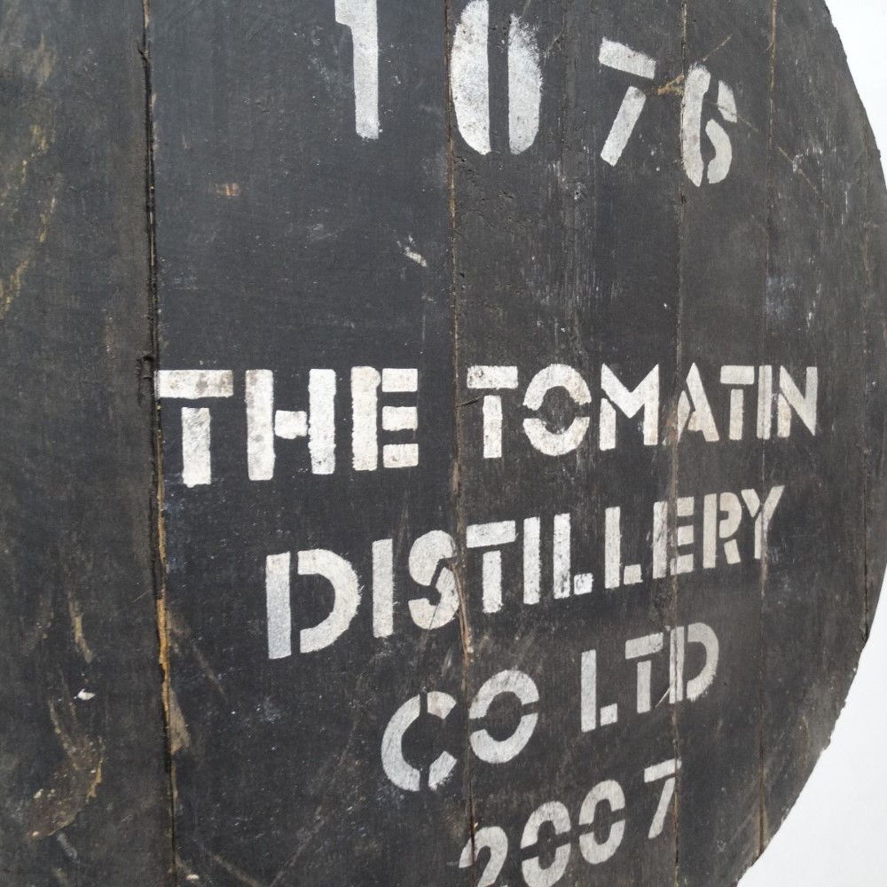 Tomatin Fassdeckel