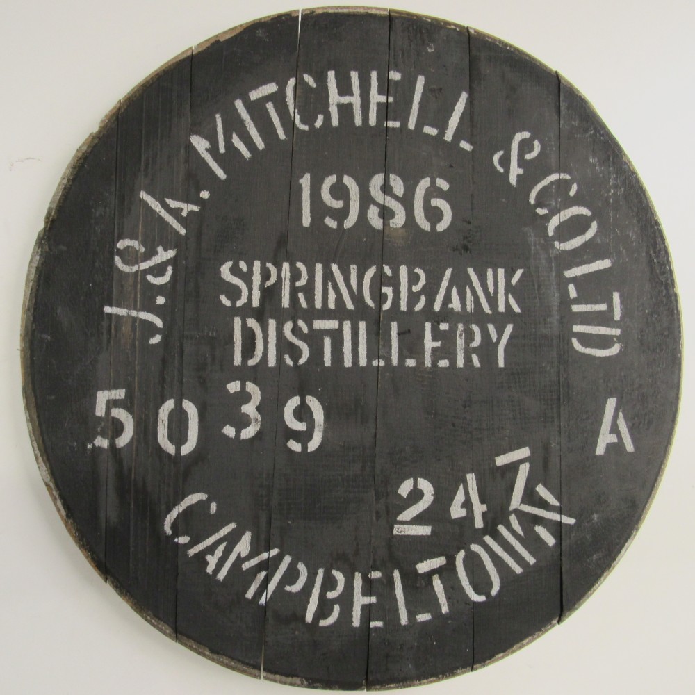 Springbank Fassdeckel