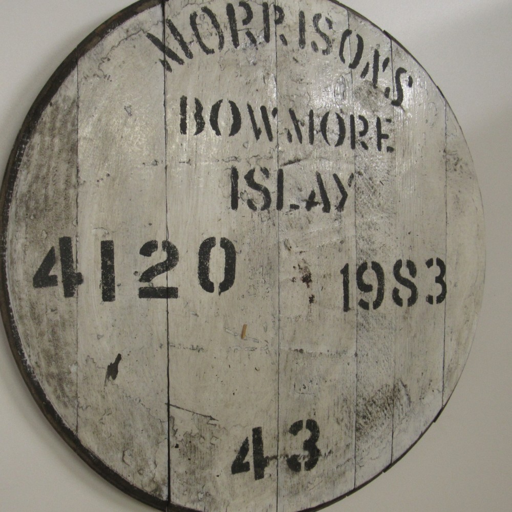 Bowmore Fassdeckel