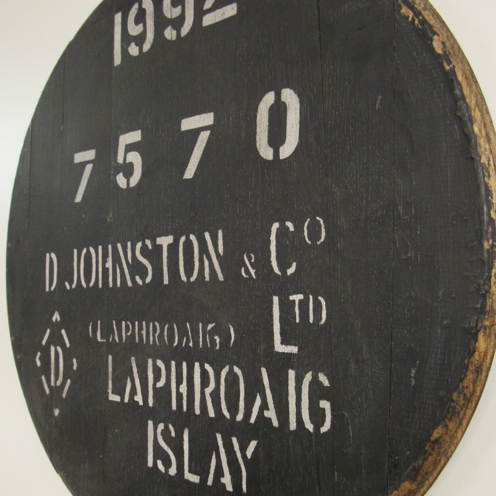 Laphroaig Fassdeckel