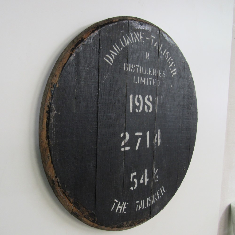 Talisker Fassdeckel