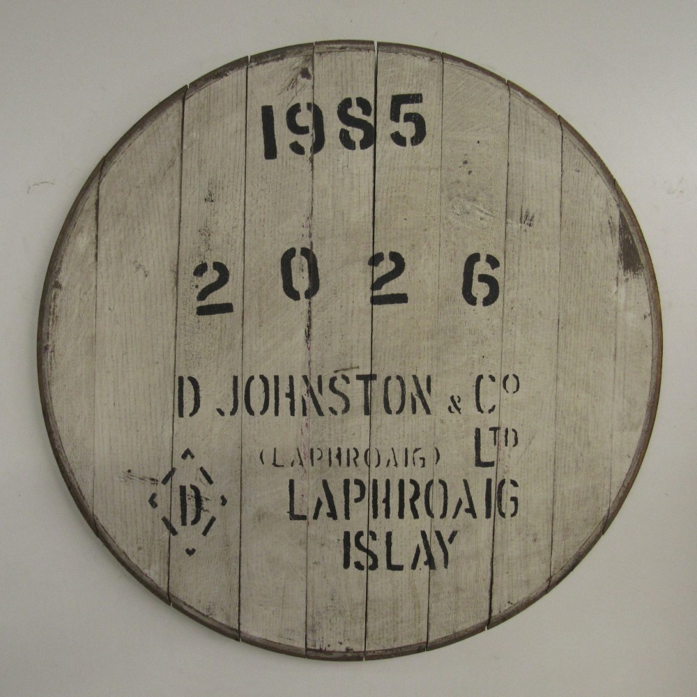 Laphroaig Fassdeckel