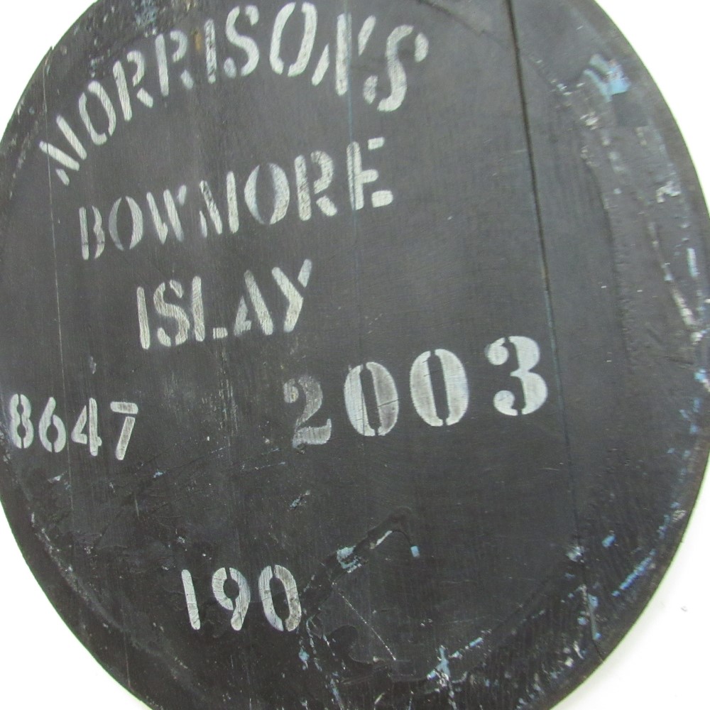 Bowmore Fassdeckel