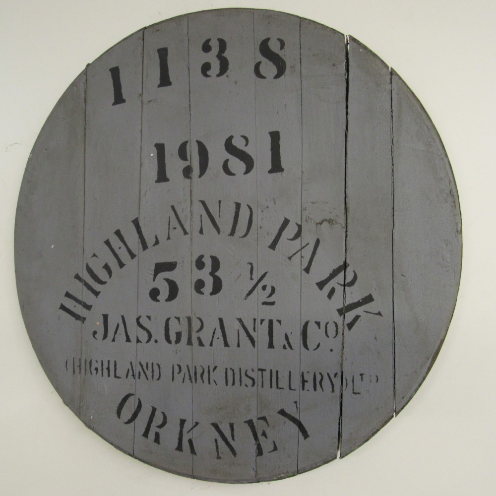 Highland Park Fassdeckel