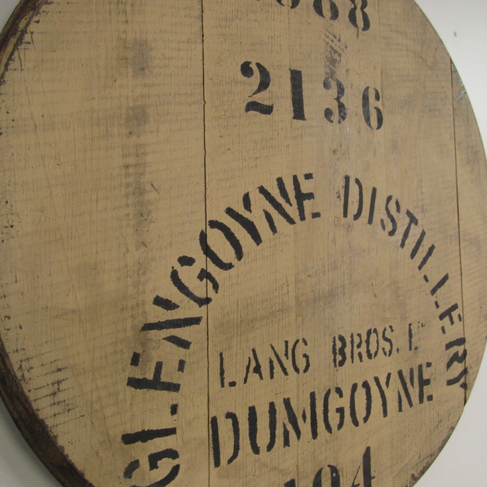 Glengoyne Fassdeckel