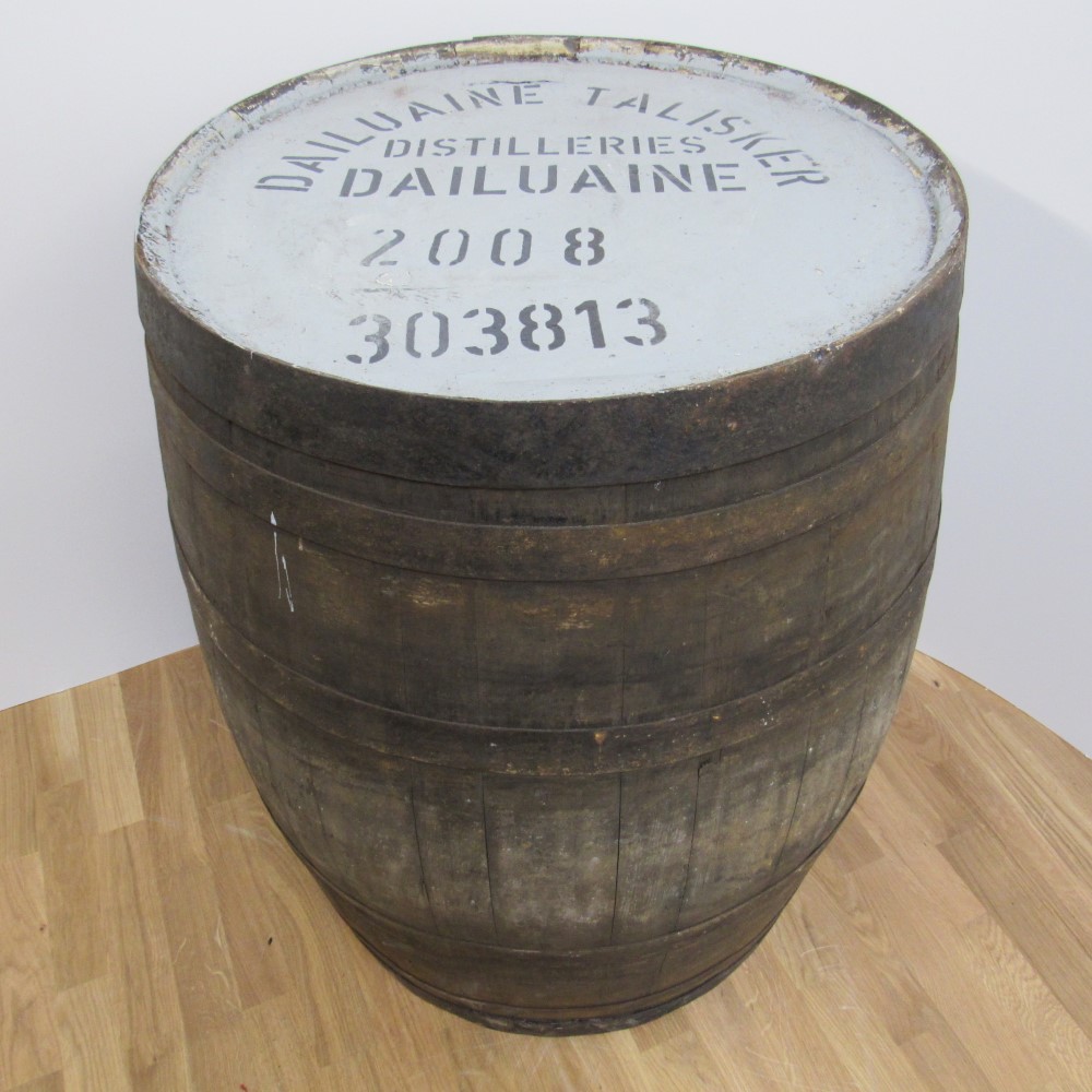 Whiskyfass Dailuaine mit Gratisflasche