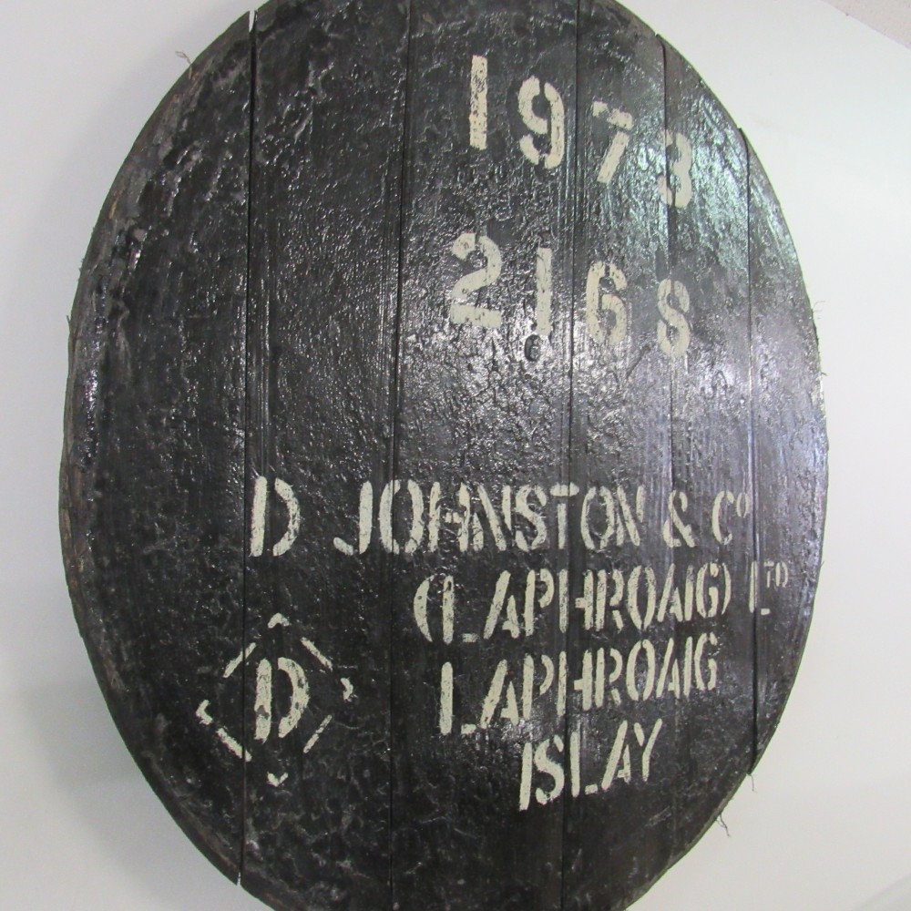 Laphroaig Fassdeckel