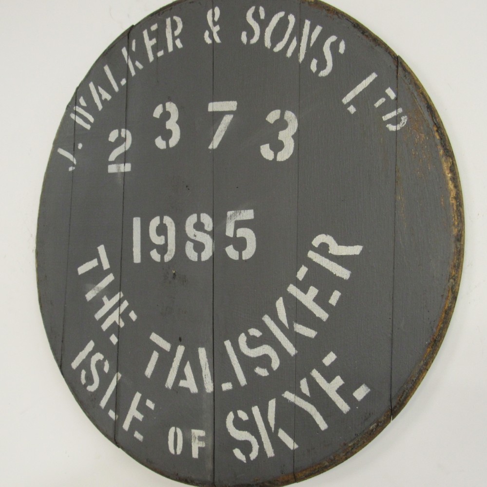 Talisker Fassdeckel