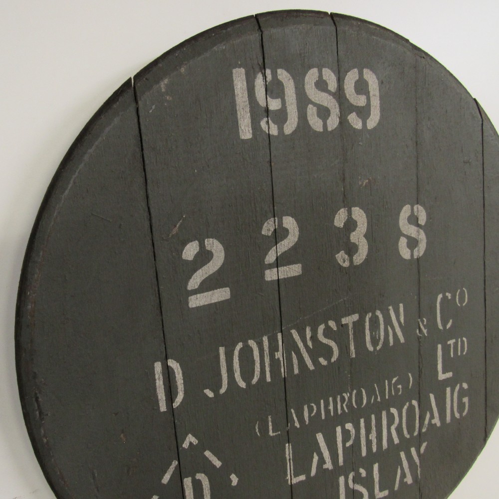 Laphroaig Fassdeckel