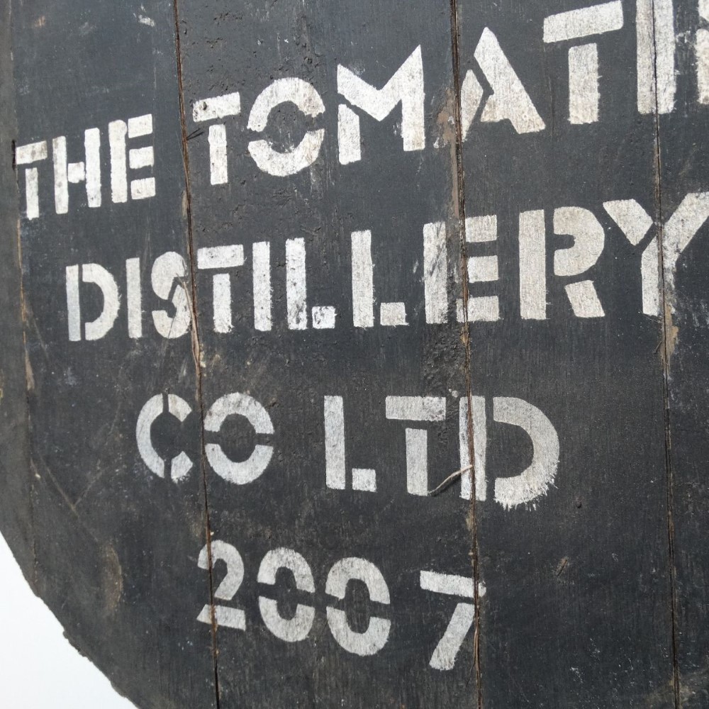 Tomatin Fassdeckel