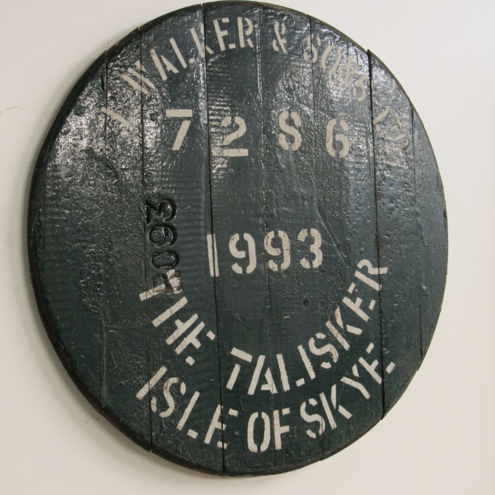 Talisker Fassdeckel