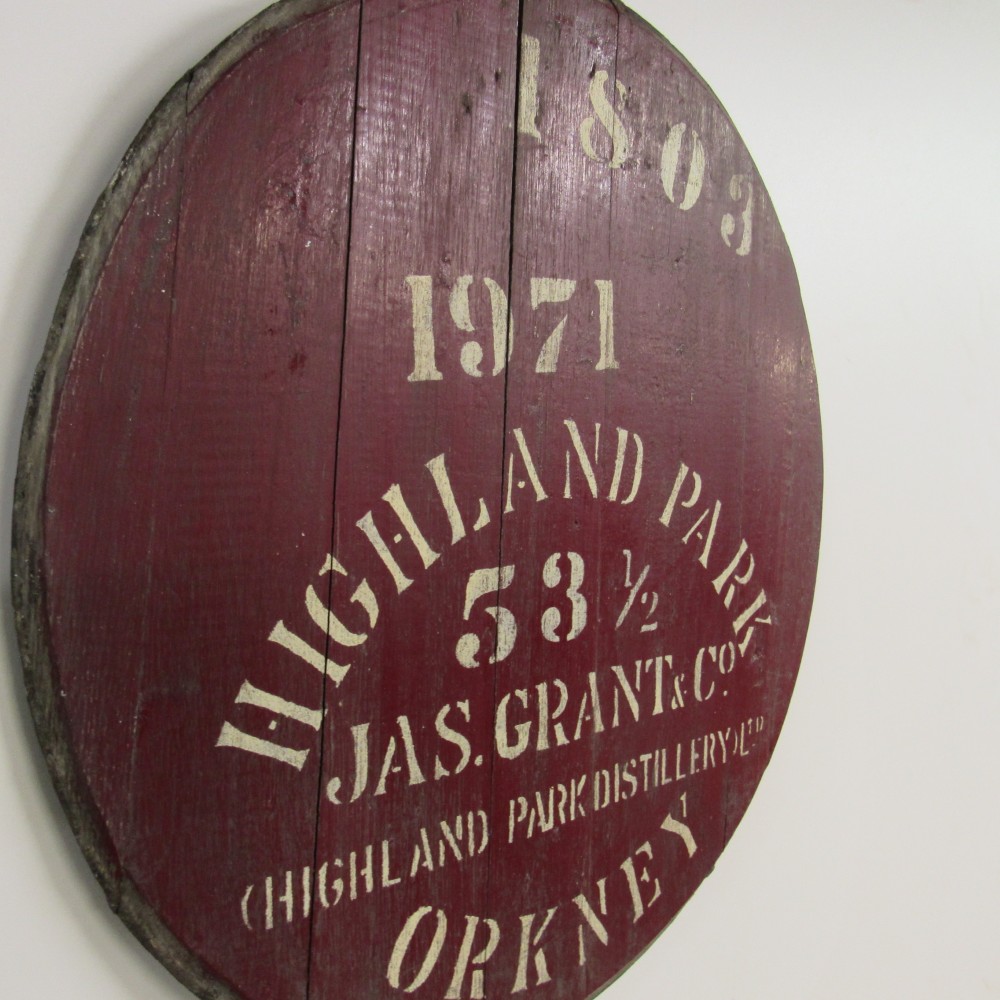 Highland Park Fassdeckel