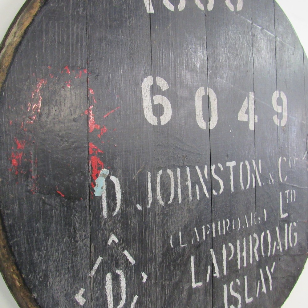 Laphroaig Fassdeckel