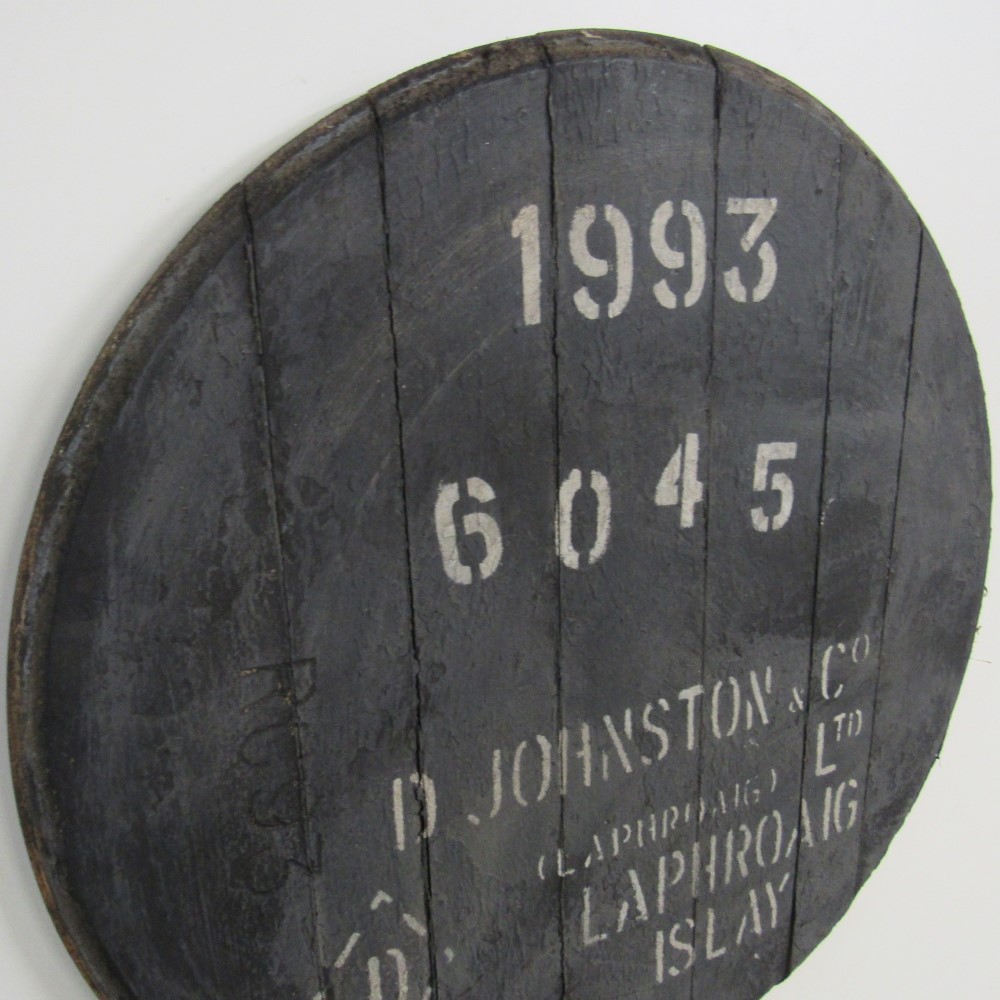 Laphroaig Fassdeckel
