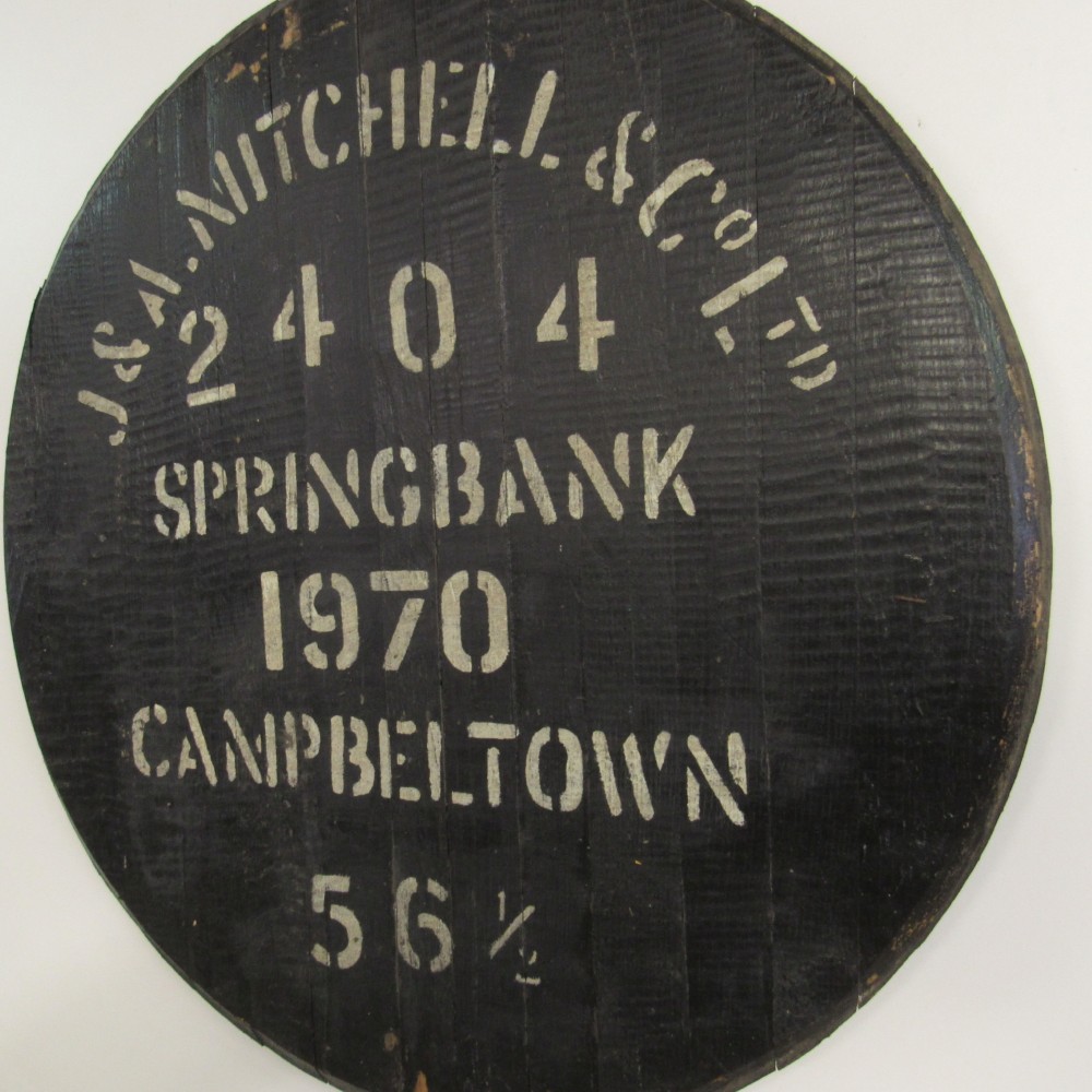 Springbank Fassdeckel