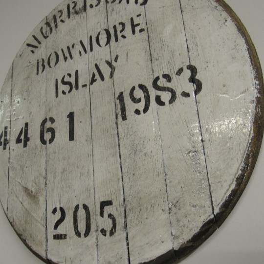 Bowmore Fassdeckel