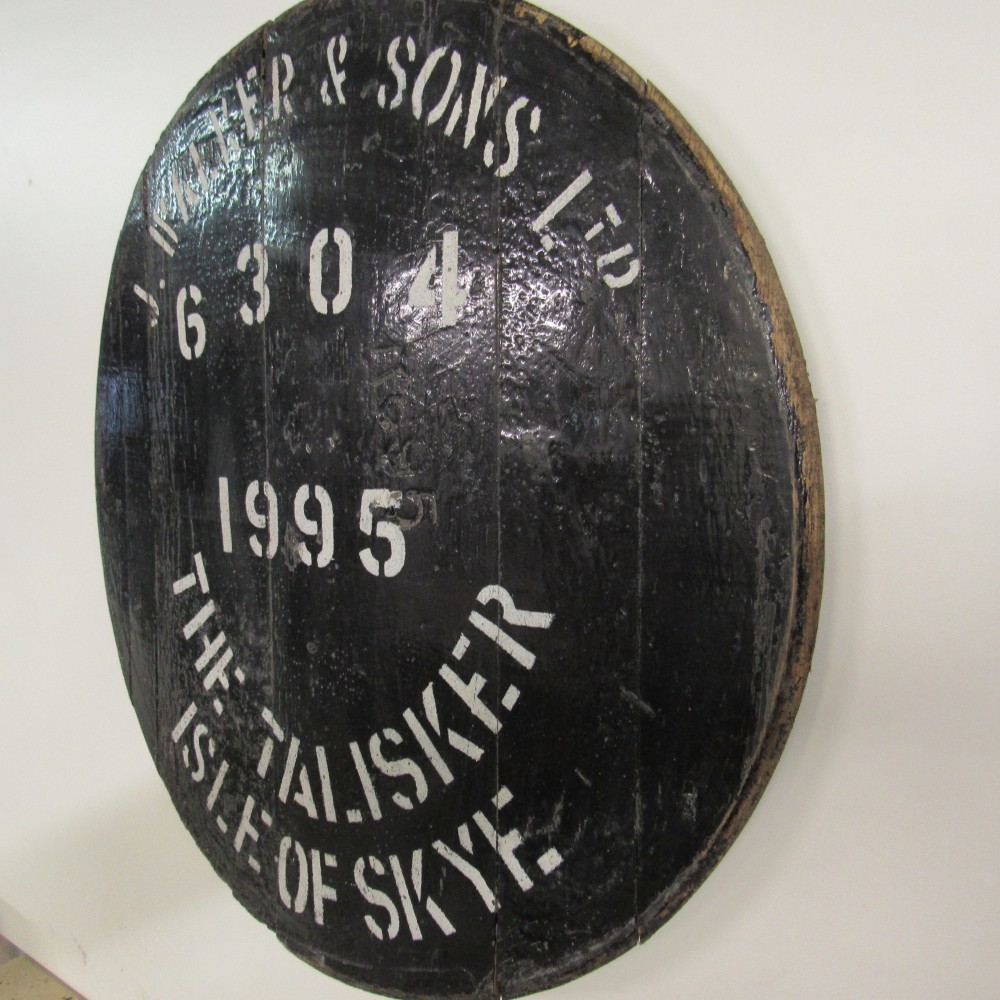 Talisker Fassdeckel
