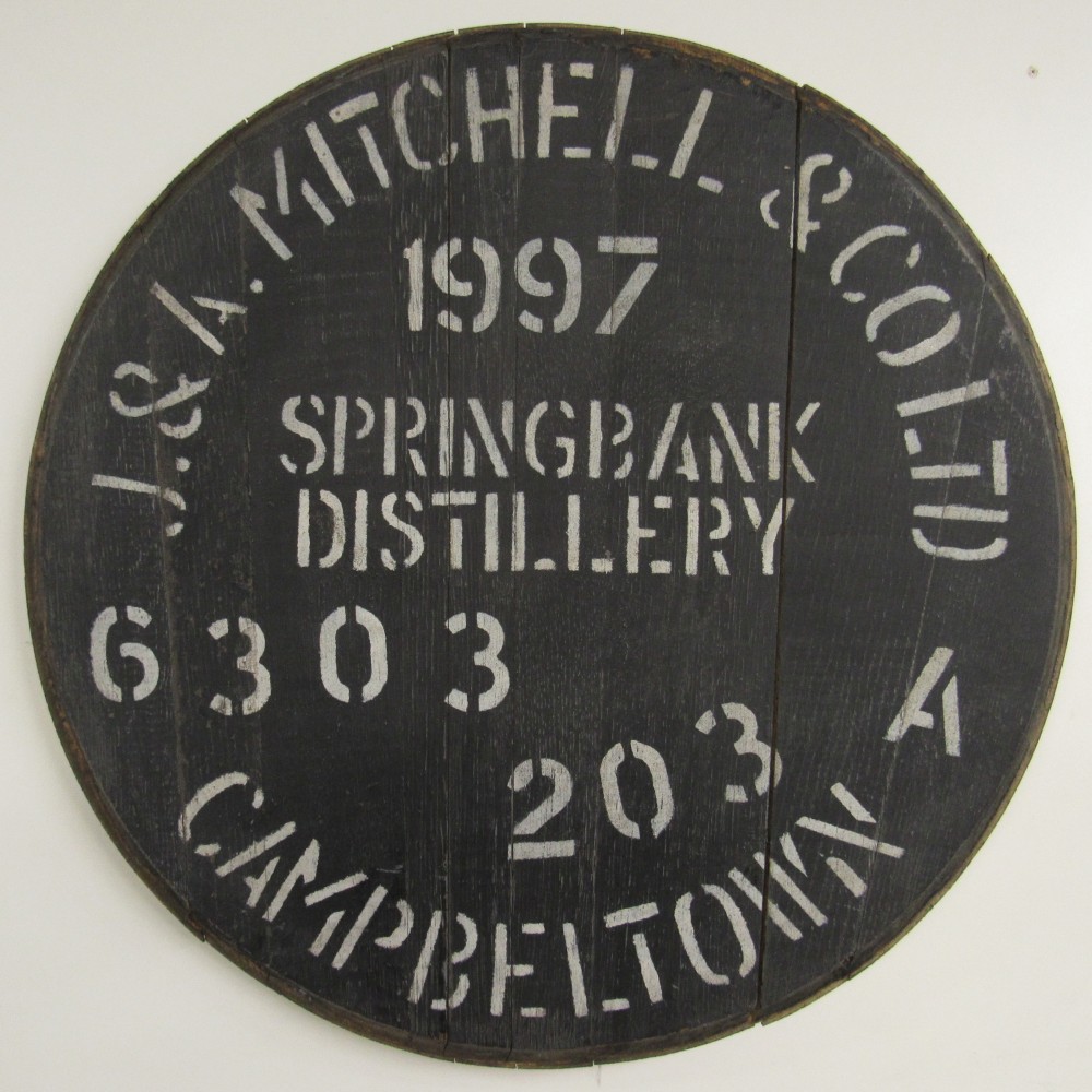 Springbank Fassdeckel