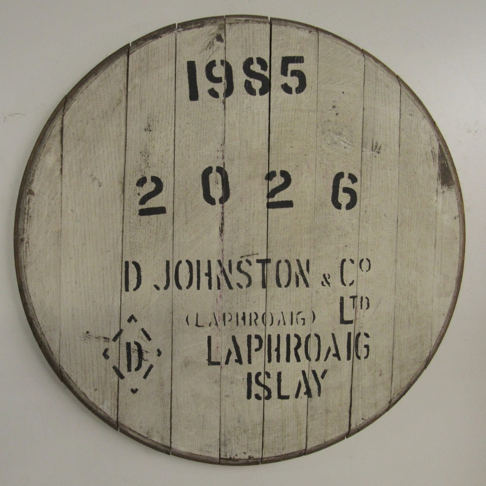 Laphroaig Fassdeckel