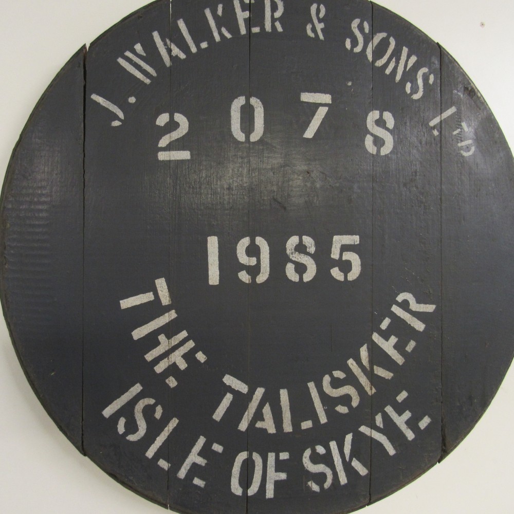 Talisker Fassdeckel