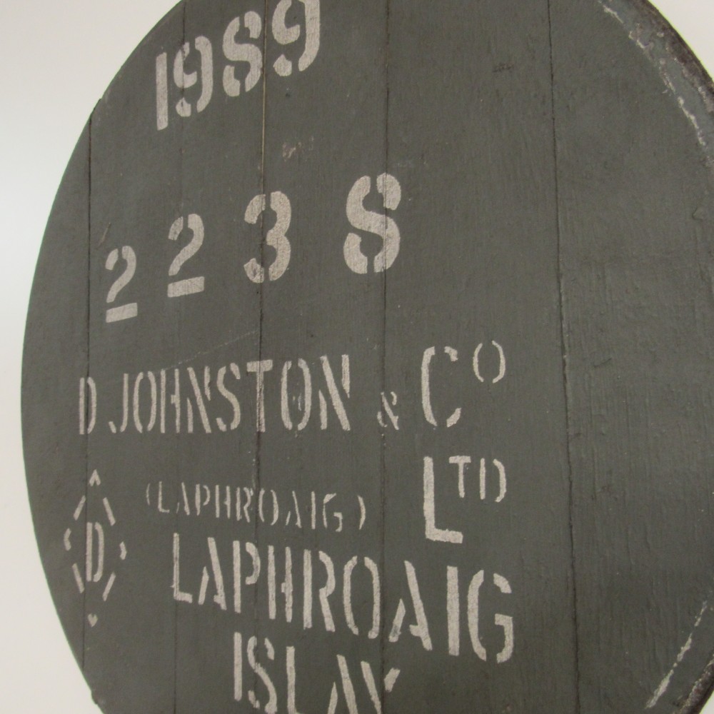 Laphroaig Fassdeckel