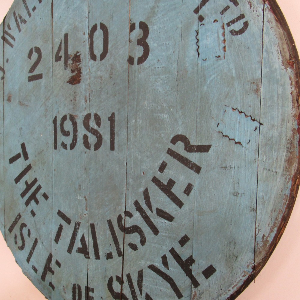 Talisker Fassdeckel
