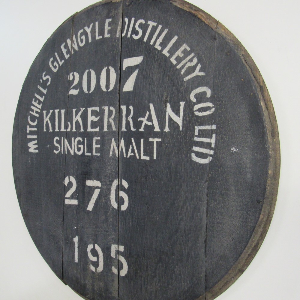 Kilkerran (Glengyle) Fassdeckel