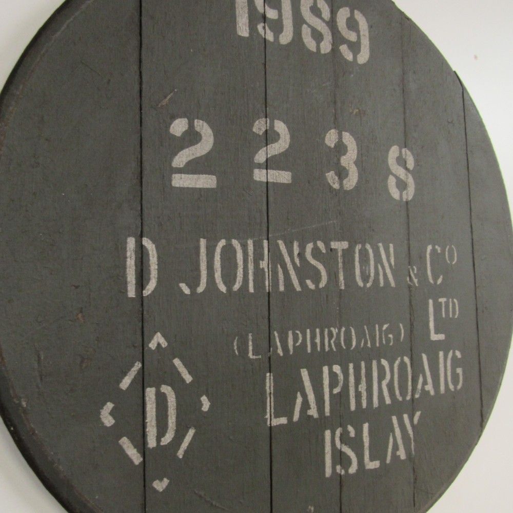 Laphroaig Fassdeckel