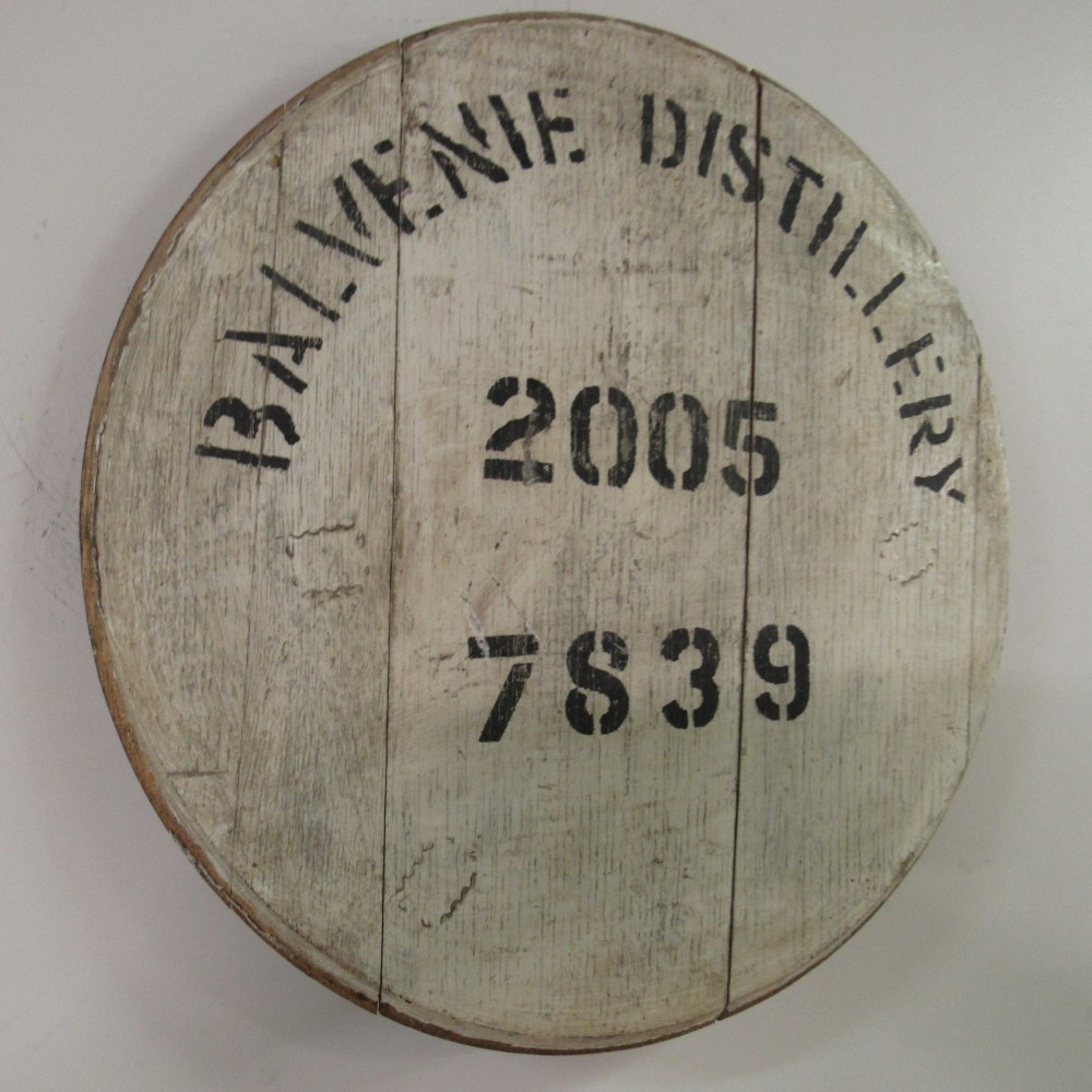 Balvenie Fassdeckel