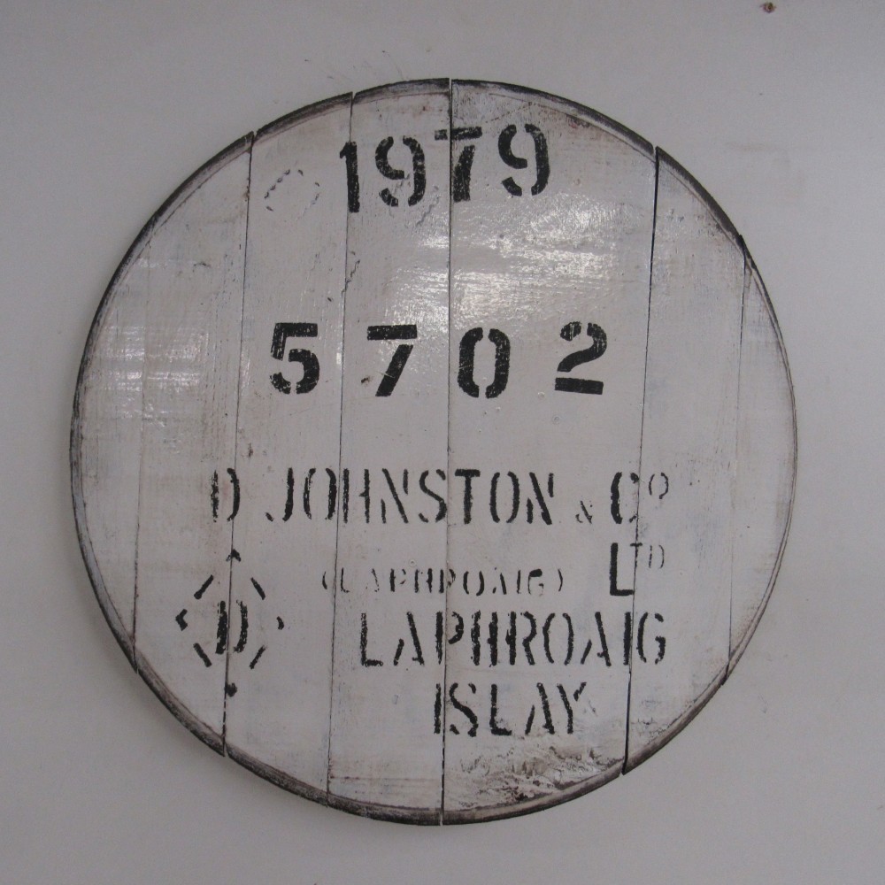 Laphroaig Fassdeckel