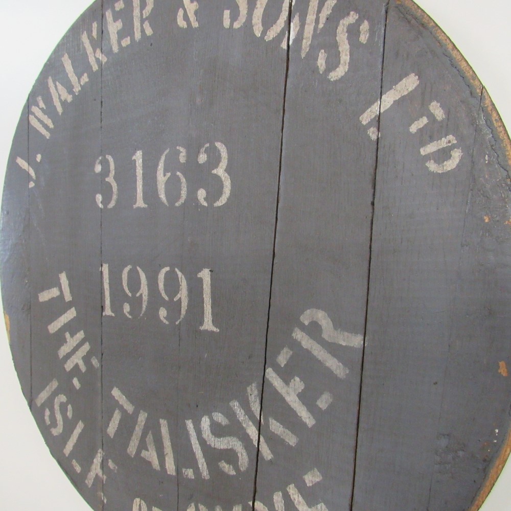 Talisker Fassdeckel