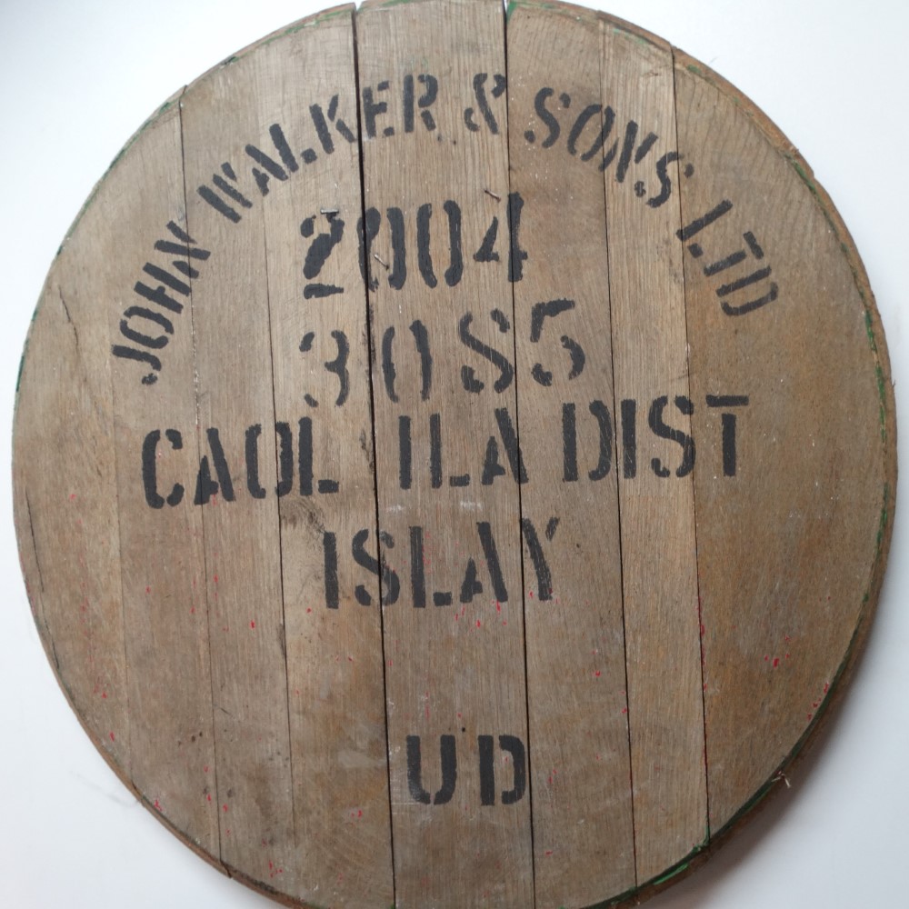 Caol Ila Fassdeckel
