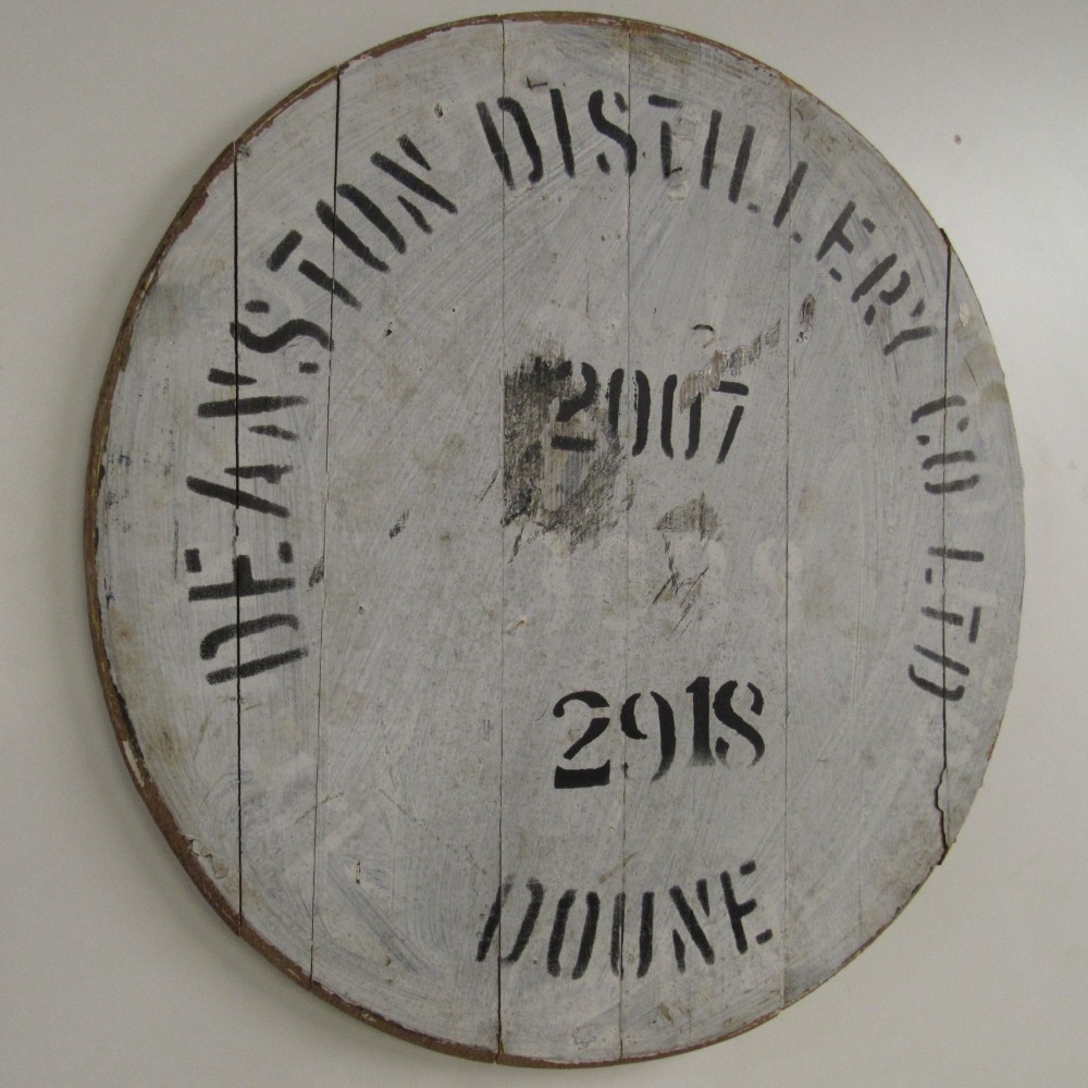 Deanston Fassdeckel