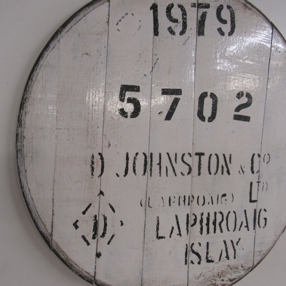 Laphroaig Fassdeckel