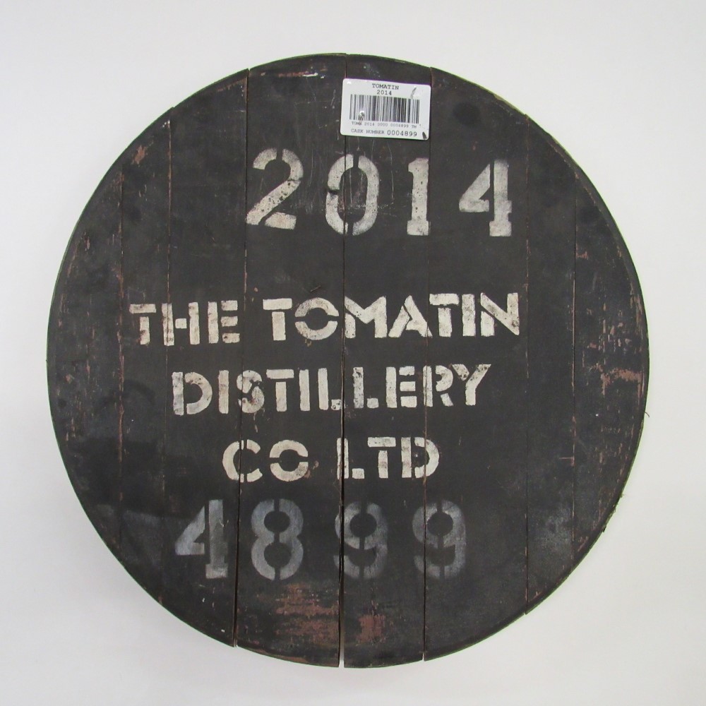 Tomatin Fassdeckel