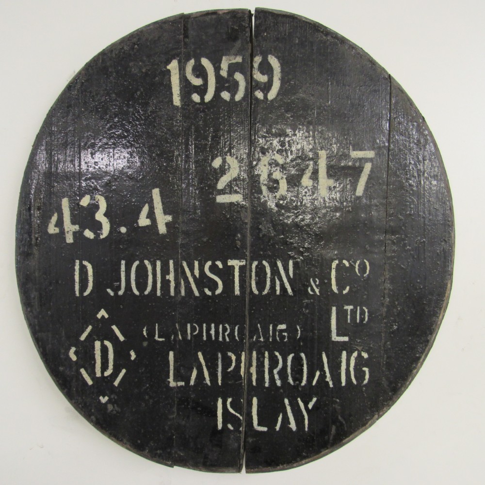 Laphroaig Fassdeckel