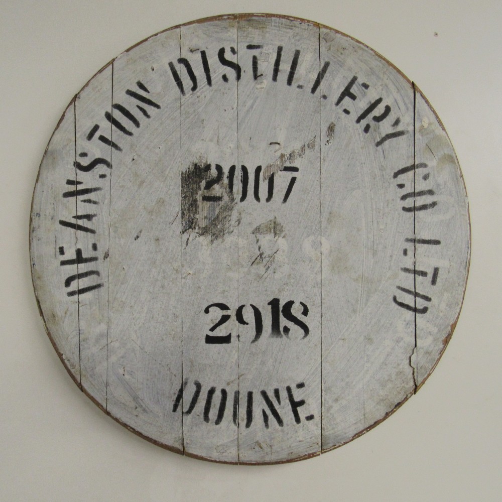 Deanston Fassdeckel