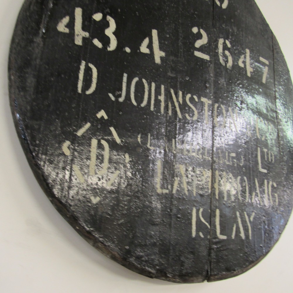 Laphroaig Fassdeckel