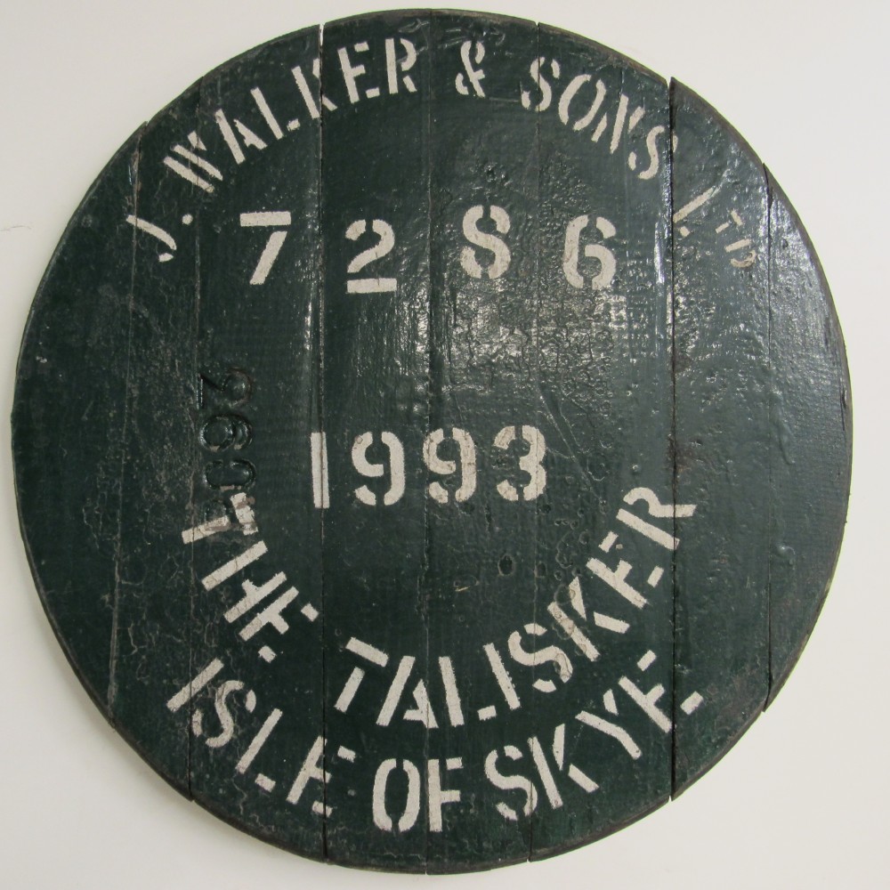 Talisker Fassdeckel