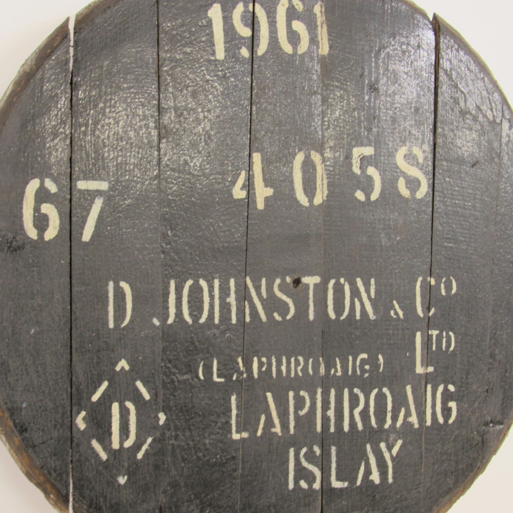 Laphroaig Fassdeckel