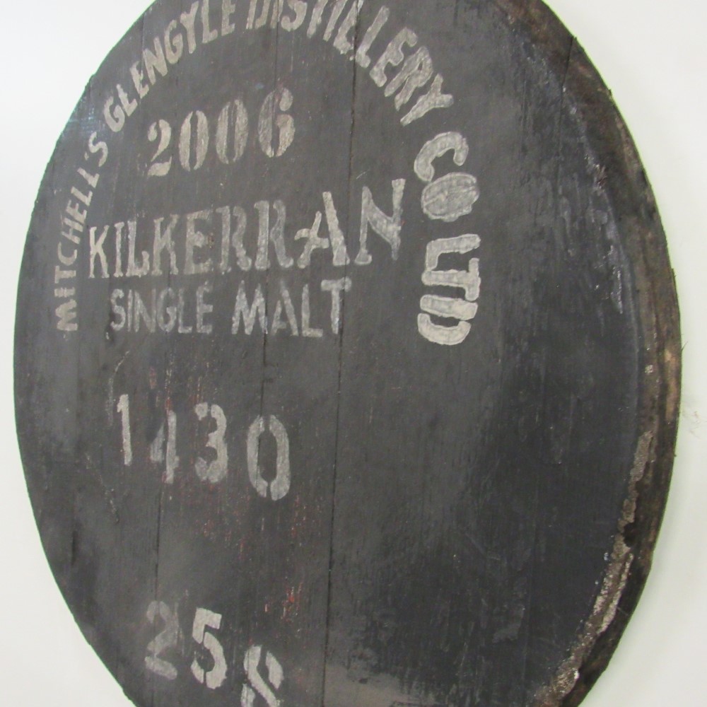 Kilkerran (Glengyle) Fassdeckel
