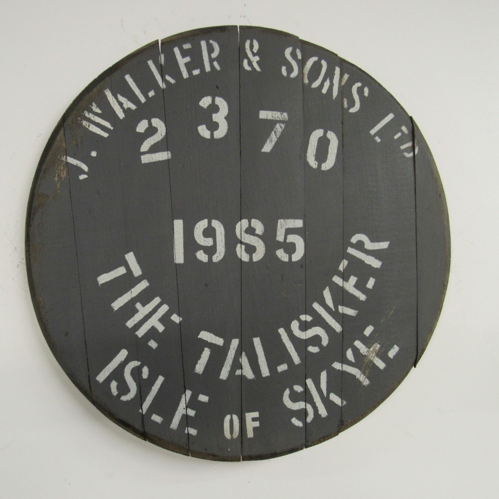 Talisker Fassdeckel