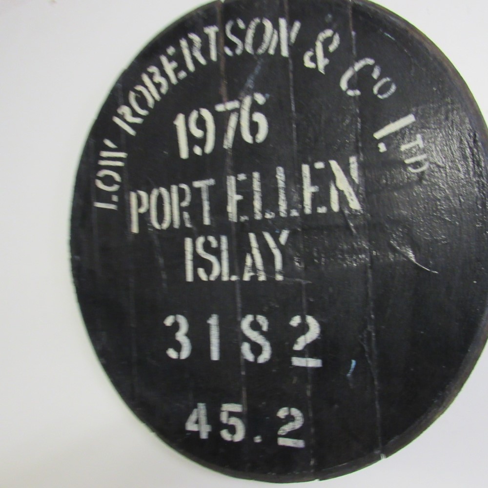 Port Ellen  Fassdeckel