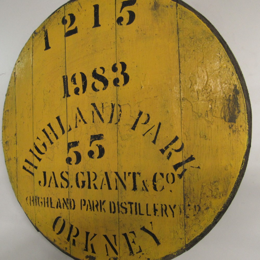 Highland Park Fassdeckel