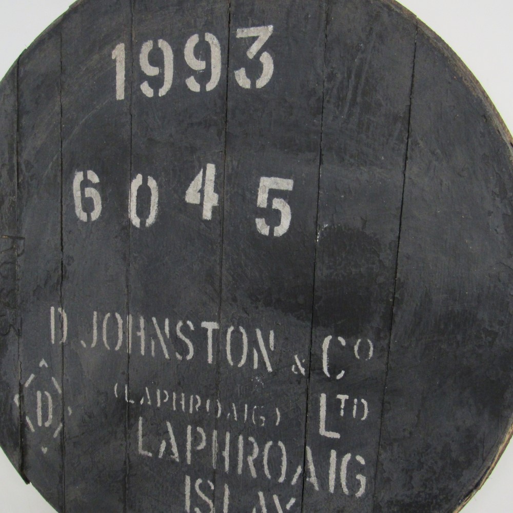 Laphroaig Fassdeckel